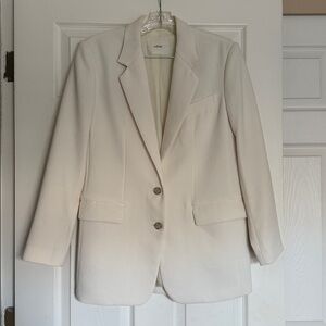 Aritzia Wilfred Heartbreaker Light Birch Oversized Blazer XXS
